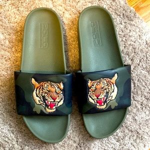 Mens polo sandals